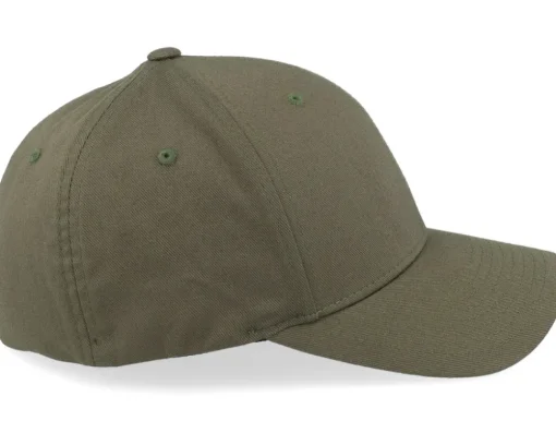 France Army Skull Olive Wooly Combed Flexfit - Army Head