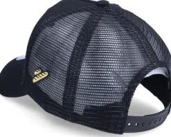 France Ripped Flag Patch Baguette Black Trucker - Iconic
