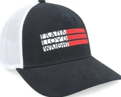 Frank Lloyd Wright Valin White/Black Trucker - American Needle