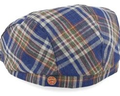 Frankie Como Blue Flat Cap - Mayser