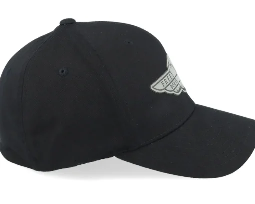 Free Soul Biker Grey Patch Black Flexfit - Born To Ride