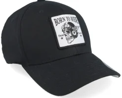 Free Soul Skull Patch Black Flexfit - Born To Ride