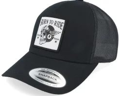 Free Soul Skull Patch Black Trucker - Born To Ride