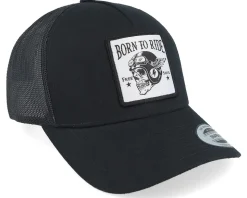 Free Soul Skull Patch Black Trucker - Born To Ride