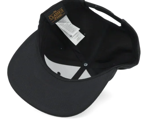 Free Soul Skull Patch Black Snapback - Born To Ride