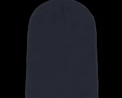 French Navy Long Blank Beanie - Beechfield