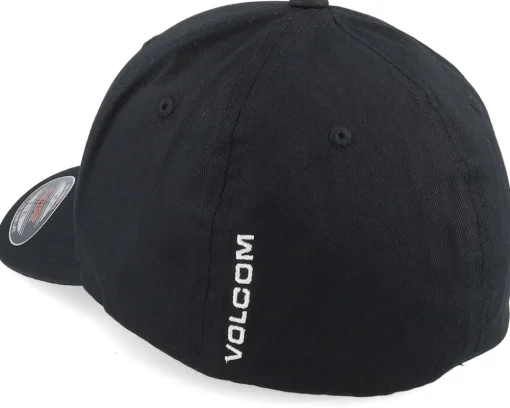 Full Stone Black Flexfit - Volcom