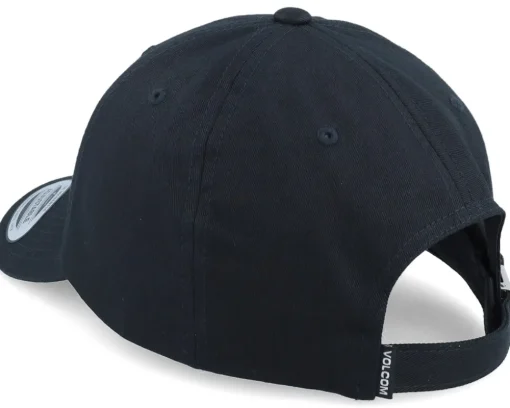 Full Stone Hat Black Dad Cap - Volcom