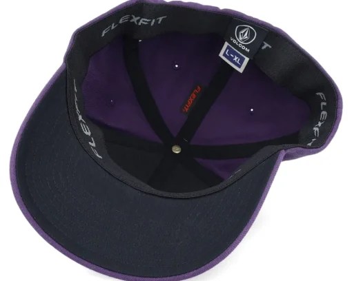 Full Stone Hat Grape Royale Flexfit - Volcom
