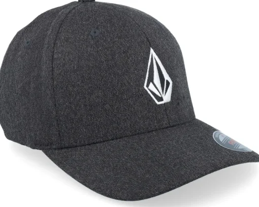 Full Stone Heather Hat Charcoal Heather Flexfit - Volcom