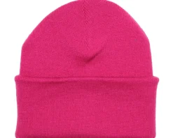 Fuschia Cuff Blank Beanie - Beechfield