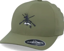 Game Rifle Delta Seamless Olive Flexfit - Hunter