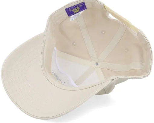 Gardening Deptcurved Brim Almond Milk Dad Cap - Coney Island Picnic
