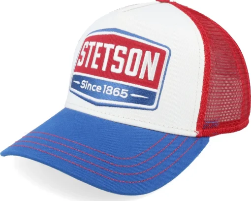 Gasoline Grey/Black A-Frame Trucker - Stetson