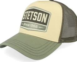 Gasoline Grey/Black A-Frame Trucker - Stetson