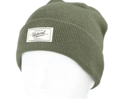 Gaston 2 Beanie Olive Cuff - Upfront