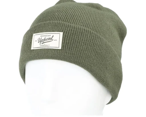 Gaston 2 Beanie Olive Cuff - Upfront