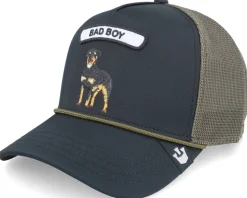 Gb2 Bad Boy The Rocker Relaxed Black A-Frame Trucker - Goorin Bros.