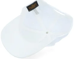 Geometric Logo White Curved Adjustable - Iconic