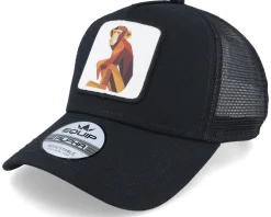 Geometry Monkey Patch Black Trucker - Iconic