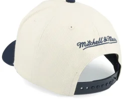 Georgetown Hoyas Final Four Pro Crown Ceam/Navy A-frame Adjustable - Mitchell & Ness