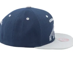 Georgetown Hoyas Monument Blue Snapback - Mitchell & Ness