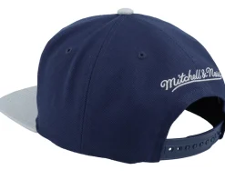 Georgetown Hoyas Team 2 Tone 2.0 Navy/Grey Snapback - Mitchell & Ness