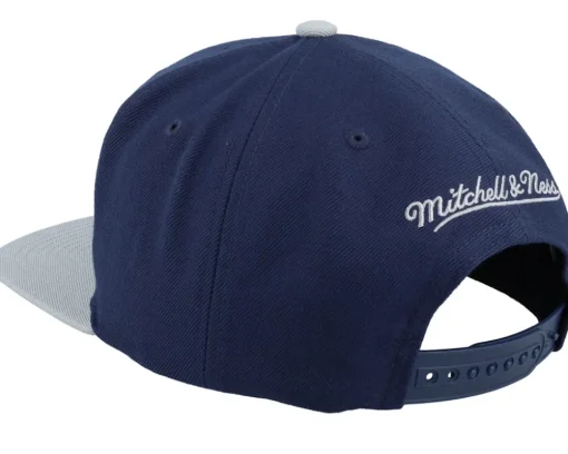 Georgetown Hoyas Team 2 Tone 2.0 Navy/Grey Snapback - Mitchell & Ness
