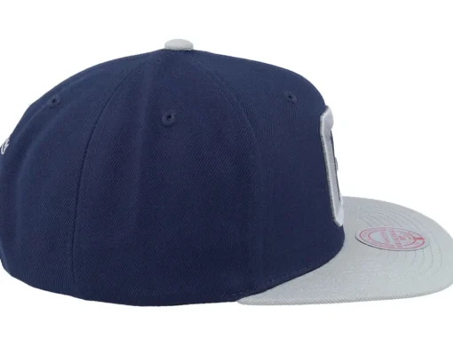 Georgetown Hoyas Team 2 Tone 2.0 Navy/Grey Snapback - Mitchell & Ness