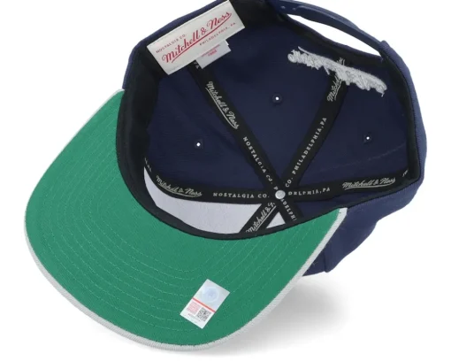 Georgetown Hoyas Team 2 Tone 2.0 Navy/Grey Snapback - Mitchell & Ness