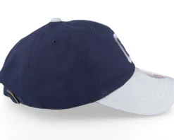 Georgetown Hoyas Team 2 Tone 2.0 Navy/Grey Dad Cap - Mitchell & Ness