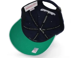 Georgetown Hoyas Team 2 Tone 2.0 Navy/Grey Dad Cap - Mitchell & Ness