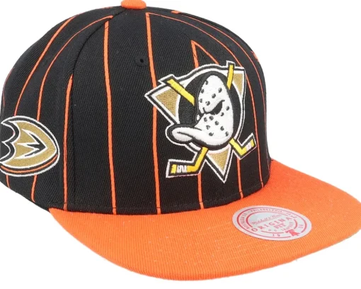 Georgetown Hoyas Team Pin Navy Snapback - Mitchell & Ness