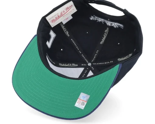 Georgetown Hoyas Team Script 2.0 Black Snapback - Mitchell & Ness