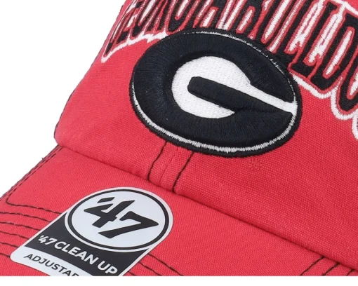 Georgia Bulldogs Tuscaloosa 47 Clean Up Cap V. Red/Black Trucker - 47 Brand