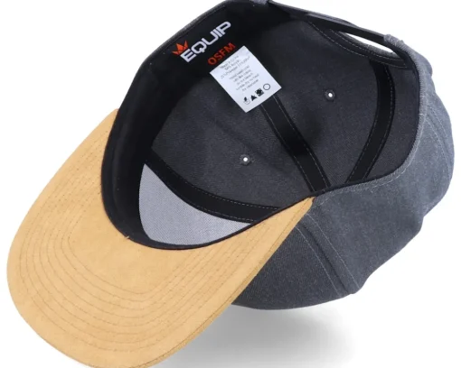 Germany Map Patch Dark Heather Grey/Suede Snapback - Iconic