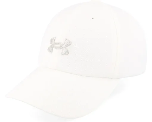 Girl's Blitzing White Dad Cap - Under Armour