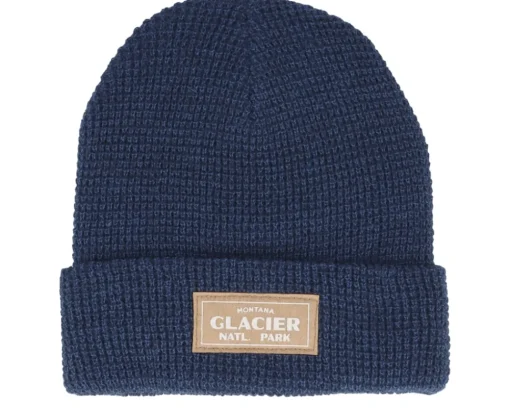 Glacier Nat'l Park Basin Knit H. Breaker Blue Cuff - American Needle