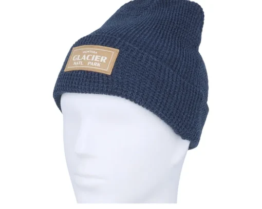 Glacier Nat'l Park Basin Knit H. Breaker Blue Cuff - American Needle