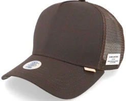 Glencheck Brown Trucker - Djinns