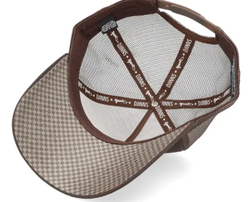 Glencheck Brown Trucker - Djinns