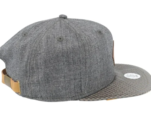 Glencheck Grey Snapback - Djinns