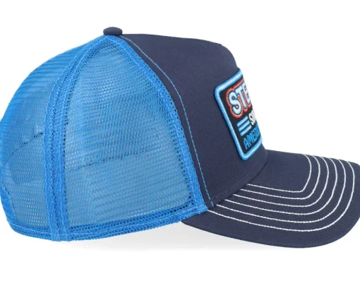 Glow In The Dark Blue A-Frame Trucker - Stetson