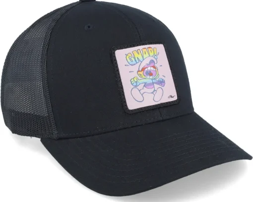 Gnap Smurf Patch Black Trucker - The Smurfs
