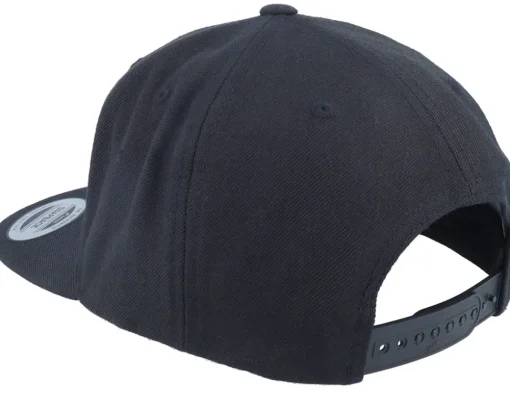 Go Outside Bear Black Snapback - Wild Spirit