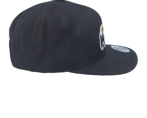 Go Outside Bear Black Snapback - Wild Spirit