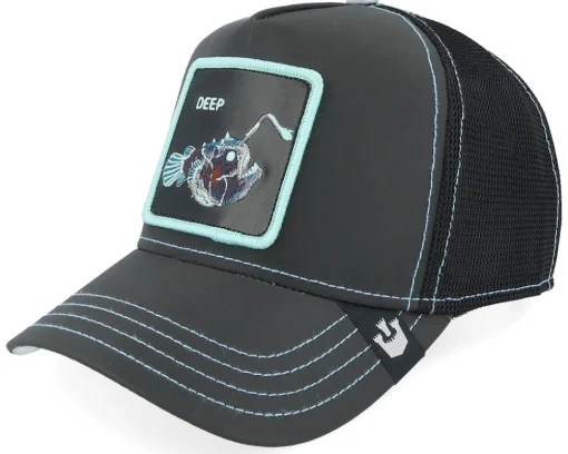 Go Way Down Deep Sea Black Trucker - Goorin Bros.