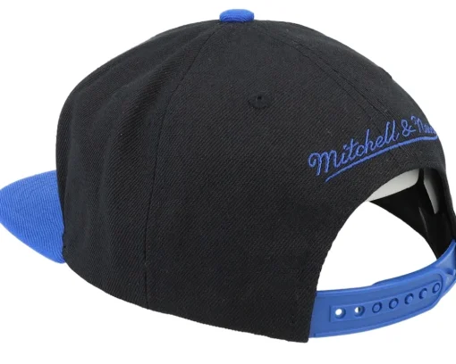Golden State Warriors 8 Bit Xl Black/Royal Snapback - Mitchell & Ness