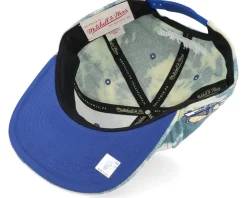 Golden State Warriors Acid Wash Hwc Blue Snapback - Mitchell & Ness
