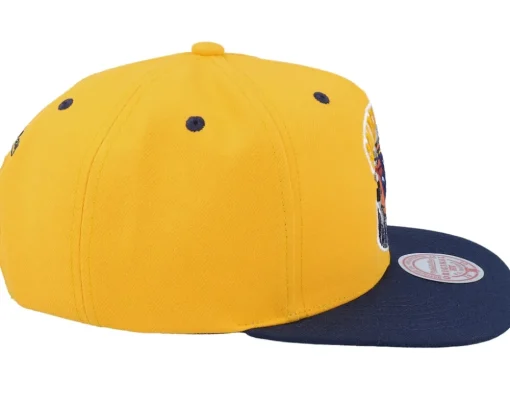 Golden State Warriors Breakthrough Yellow Snapback - Mitchell & Ness
